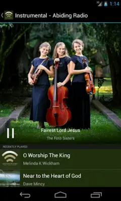 Abiding Radio android App screenshot 0